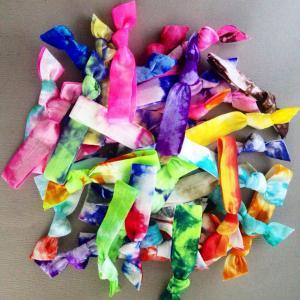 20 Tie Dye Hair Ties-Ponytail Holde..