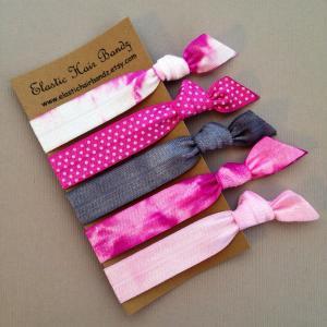 The Elle Hair Tie -ponytail Holder Collection - 5..