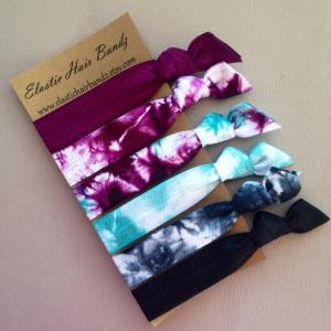 The Bordeux Hair Ties-ponytail Holder Collection -..