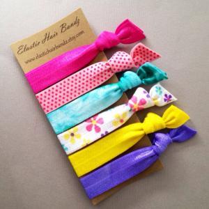 The Jane Collection - 6 Elastic Hair Ties By..