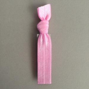 1 Pale Pink Hand Dyed Hair Tie by E..