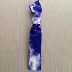 1 Periwinkle Tie Dye Hair Tie by El..