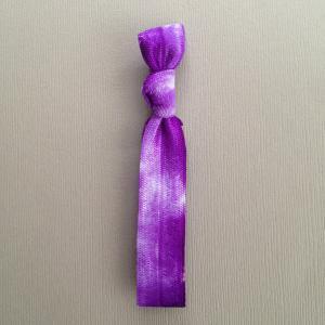 1 Violet Tie Dye Hair Tie by Elasti..