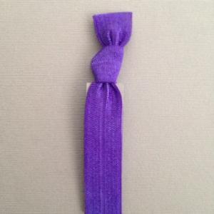 1 Violet Hand Dyed Hair Tie by Elas..
