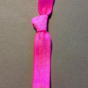 1 Hot Fuchsia Hand Dyed Hair Tie by Elastic Hair Bandz on Etsy